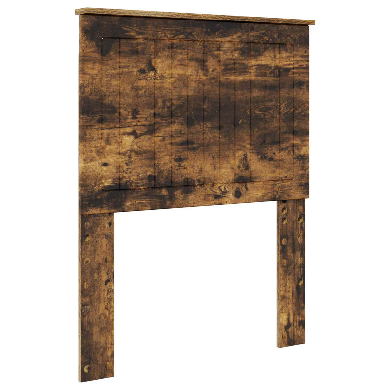 Ramka łóżka Dąb wędzony 75 x 190 cm Lite drewno sosnowe
