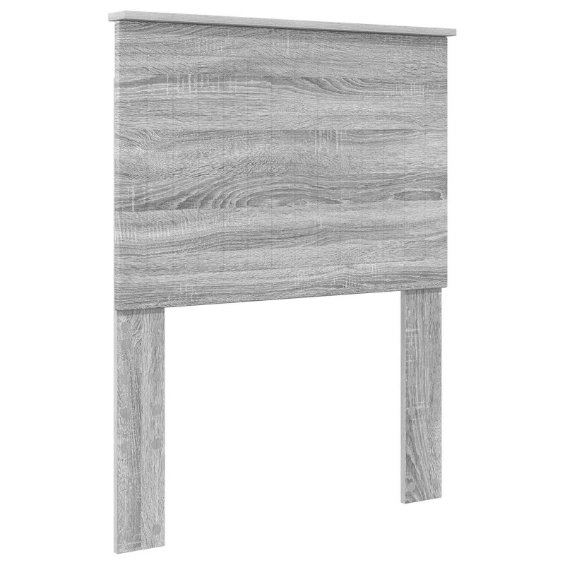 Ramka łóżka Szary Sonoma 75 x 190 cm Lite drewno sosnowe