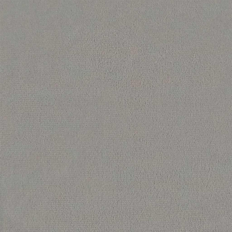 Fotel, jasnoszary, obity aksamitem