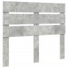Ramka łóżka Betonowy 120 x 190 cm Lite drewno sosnowe