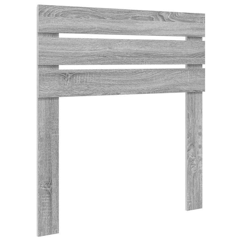 Ramka łóżka Szary Sonoma 90 x 190 cm Lite drewno sosnowe