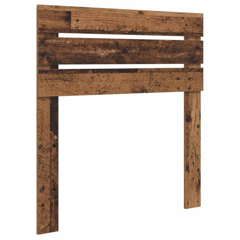 Ramka łóżka Stare drewno 90 x 190 cm Lite drewno sosnowe