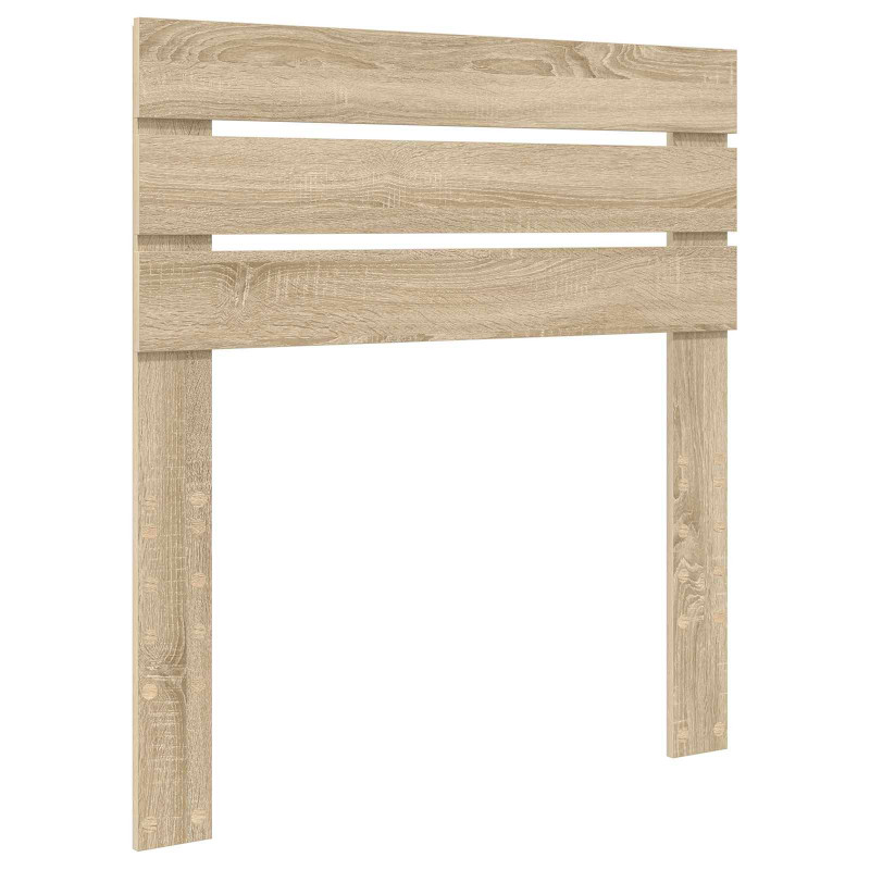 Ramka łóżka Dąb Sonoma 75 x 190 cm Lite drewno sosnowe