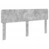 Ramka łóżka Betonowy 180 x 200 cm Lite drewno sosnowe