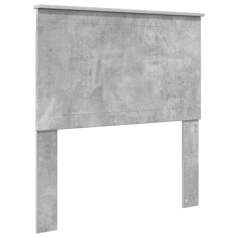 Łóżko z miejscem do przechowywania Betonowy szary 90 x 190 cm