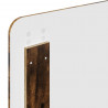 Ramka łóżka Dąb wędzony 90 x 190 cm Lite drewno sosnowe