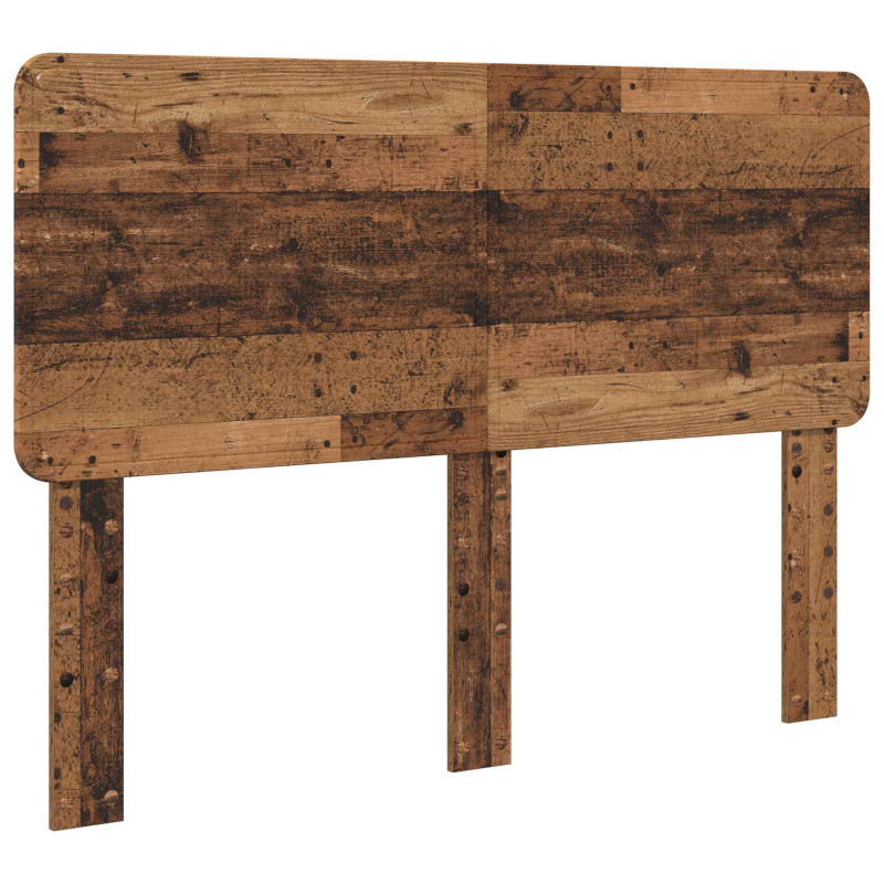 Ramka łóżka Stare drewno 140 x 190 cm Lite drewno sosnowe