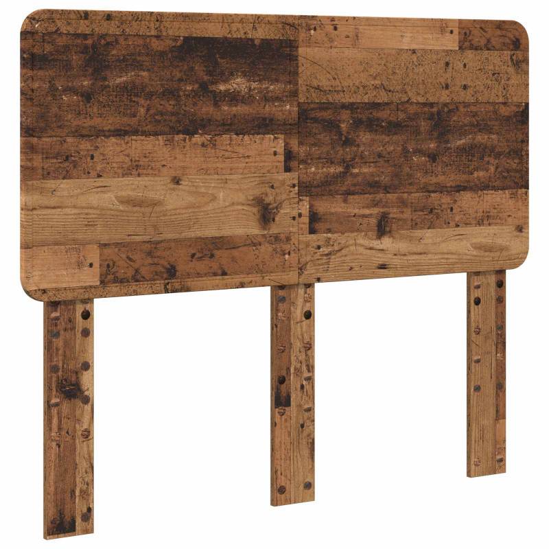 Ramka łóżka Stare drewno 120 x 190 cm Lite drewno sosnowe