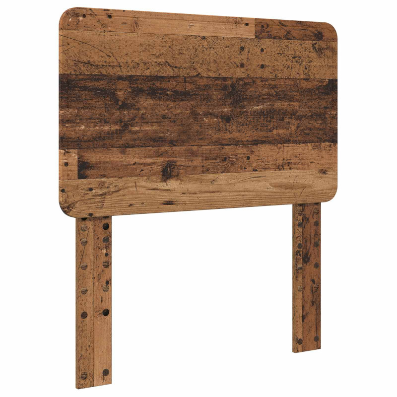 Ramka łóżka Stare drewno 100 x 200 cm Lite drewno sosnowe