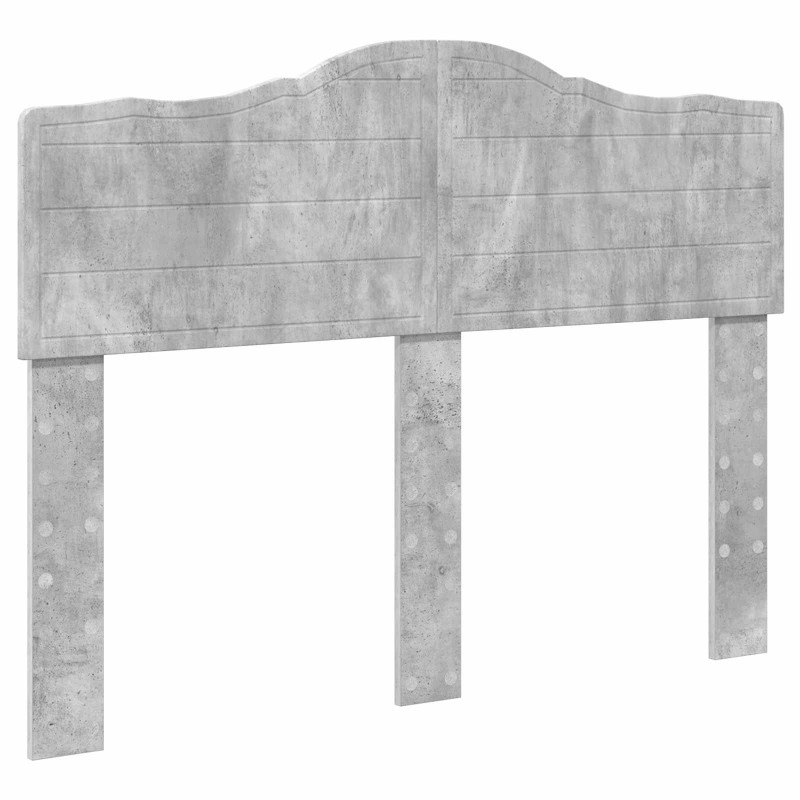 Ramka łóżka Betonowy 120 x 200 cm Lite drewno sosnowe
