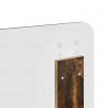 Łóżko z miejscem do przechowywania Dąb wędzony 120 x 200 cm