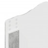 Ramka łóżka Betonowy 90 x 200 cm Lite drewno sosnowe