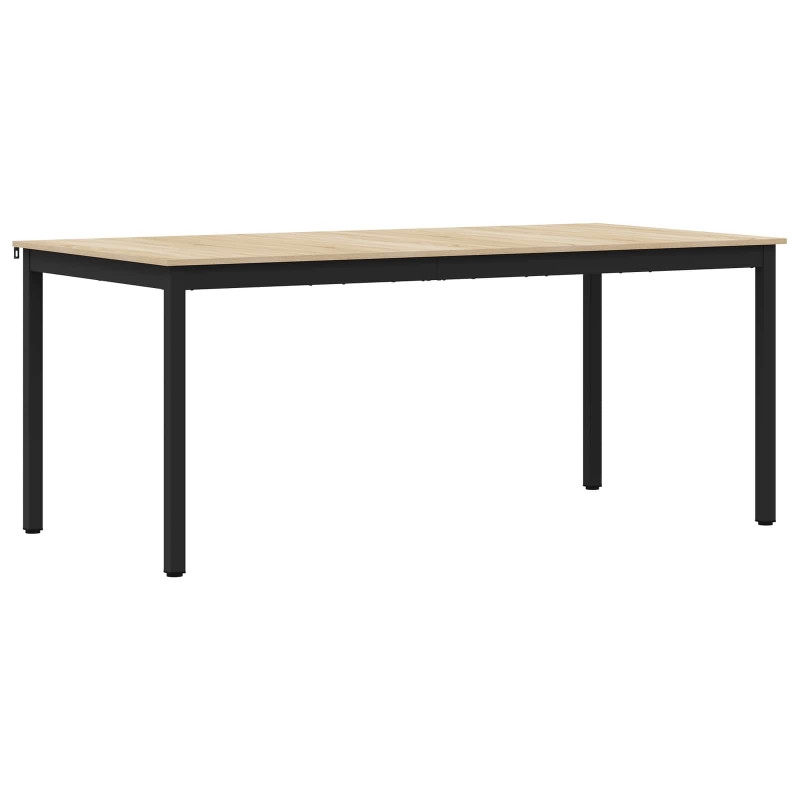 Stoły do jadalni 2 pcs 180 x 90 x 75 cm Materiał drewnopochodny