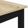 Stoły do jadalni 2 pcs 180 x 90 x 75 cm Materiał drewnopochodny