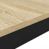 Stoły do jadalni 2 pcs 180 x 90 x 75 cm Materiał drewnopochodny