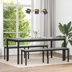 Stoły do jadalni 2 pcs 180 x 90 x 75 cm Materiał drewnopochodny