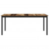 Stoły do jadalni 2 pcs 180 x 90 x 75 cm Materiał drewnopochodny