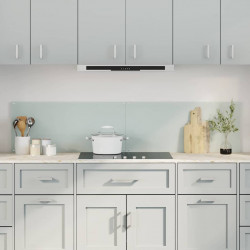 Panel kuchenny 2 pcs Biały 90 x 40 cm szkło hartowane