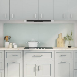 Panel kuchenny 2 pcs Biały 90 x 60 cm szkło hartowane