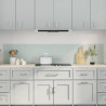 Panel kuchenny 2 pcs Biały 100 x 40 cm szkło hartowane
