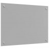 Panel kuchenny 2 pcs Jasnoszary 70 x 50 cm szkło hartowane