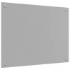 Panel kuchenny 2 pcs Jasnoszary 80 x 60 cm szkło hartowane