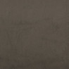 Fotel rozkładany, ciemnoszary, sztuczna skóra zamszowa