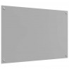Panel kuchenny 2 pcs Jasnoszary 90 x 60 cm szkło hartowane