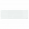 Panel kuchenny 2 pcs przezroczysty 120 x 40 cm szkło hartowane