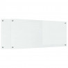 Panel kuchenny 2 pcs przezroczysty 120 x 50 cm szkło hartowane