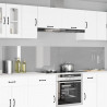 Panel kuchenny 2 pcs Jasnoszary 120 x 50 cm szkło hartowane