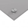 Panel kuchenny 2 pcs Jasnoszary 120 x 50 cm szkło hartowane