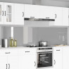 Panel kuchenny 2 pcs Jasnoszary 120 x 60 cm szkło hartowane