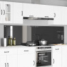 Panel kuchenny 2 pcs Ciemnoszary 110 x 60 cm szkło hartowane