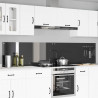 Panel kuchenny 2 pcs Ciemnoszary 120 x 50 cm szkło hartowane