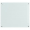 Panel kuchenny 2 pcs Biały 70 x 60 cm szkło hartowane