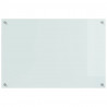 Panel kuchenny 2 pcs Biały 90 x 60 cm szkło hartowane