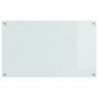 Panel kuchenny 2 pcs Biały 100 x 60 cm szkło hartowane