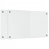 Panel kuchenny 2 pcs przezroczysty 70 x 40 cm szkło hartowane