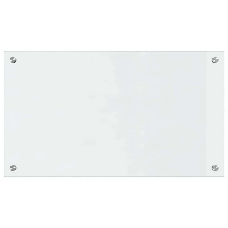 Panel kuchenny 2 pcs przezroczysty 70 x 40 cm szkło hartowane