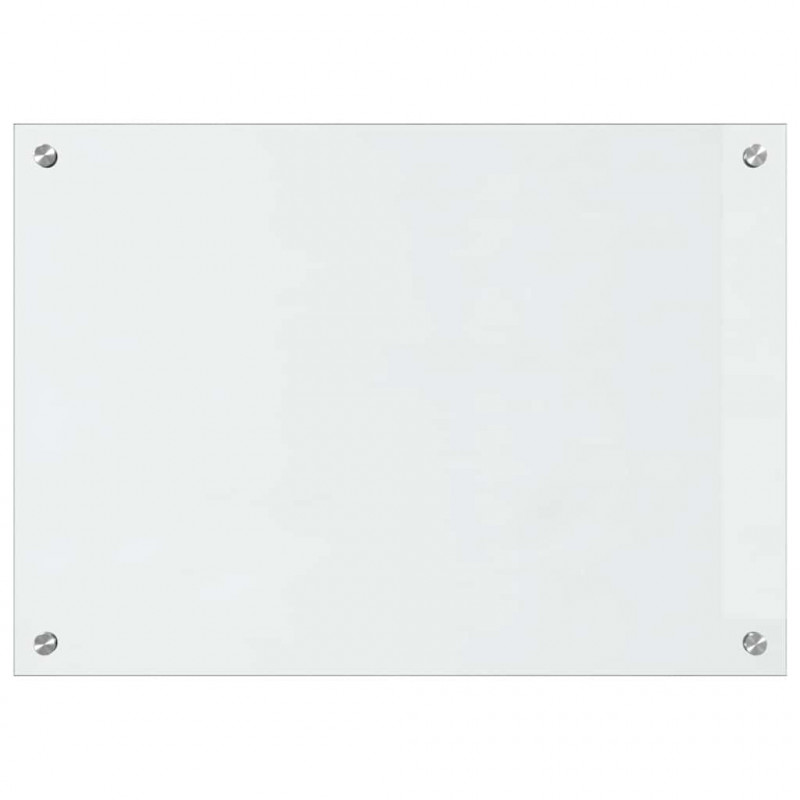 Panel kuchenny 2 pcs przezroczysty 70 x 50 cm szkło hartowane
