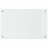Panel kuchenny 2 pcs przezroczysty 80 x 50 cm szkło hartowane