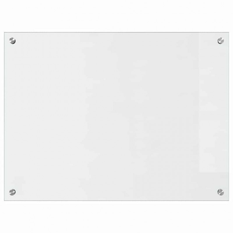 Panel kuchenny 2 pcs przezroczysty 80 x 60 cm szkło hartowane