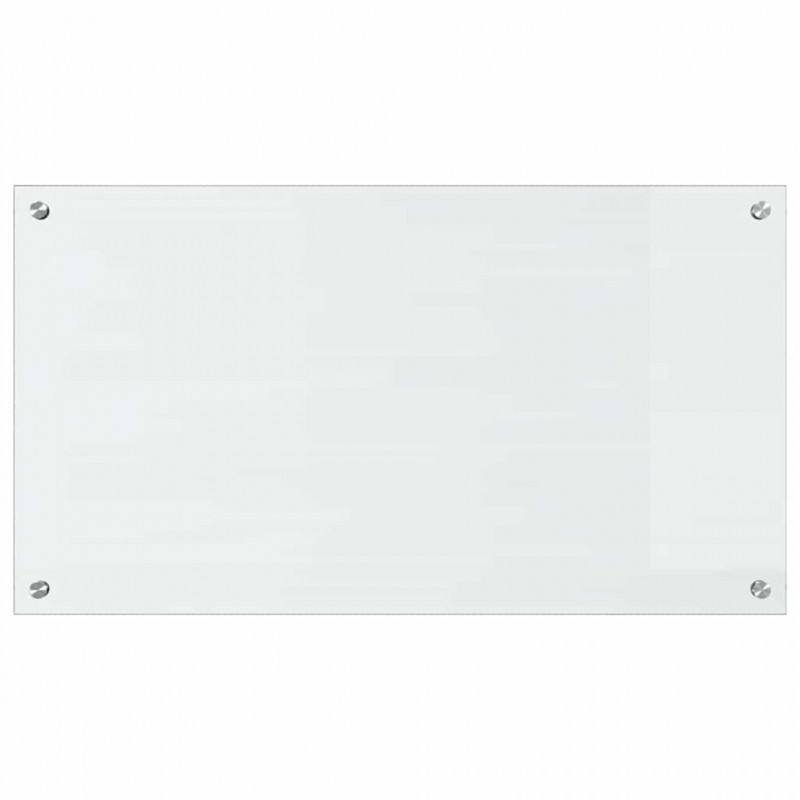 Panel kuchenny 2 pcs przezroczysty 90 x 50 cm szkło hartowane