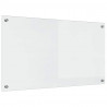 Panel kuchenny 2 pcs przezroczysty 90 x 50 cm szkło hartowane
