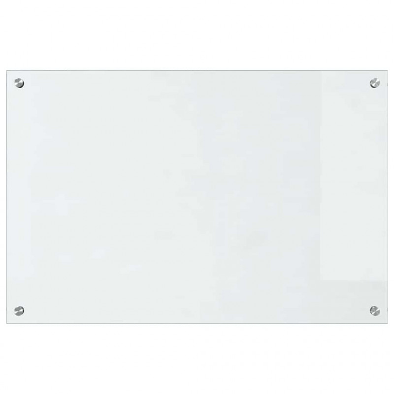 Panel kuchenny 2 pcs przezroczysty 90 x 60 cm szkło hartowane