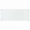 Panel kuchenny 2 pcs przezroczysty 100 x 40 cm szkło hartowane