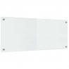 Panel kuchenny 2 pcs przezroczysty 100 x 40 cm szkło hartowane