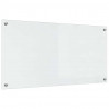 Panel kuchenny 2 pcs przezroczysty 100 x 50 cm szkło hartowane