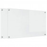 Panel kuchenny 2 pcs przezroczysty 100 x 60 cm szkło hartowane